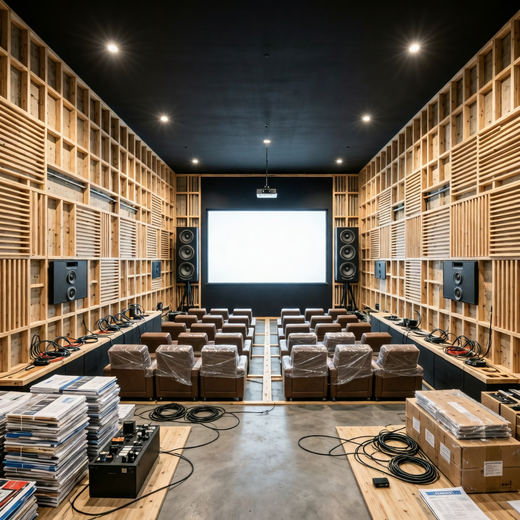 东莞谢岗 · 别墅 9.1.6 影院 + 顶级 KTV 双厅 · 现场 7